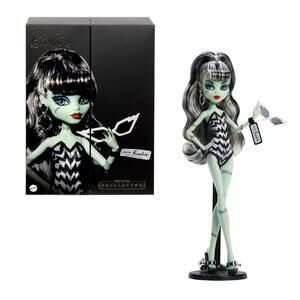 🔥Monster High x Barbie Frankie Stein Skullector Doll Limited Edition BNWT🔥